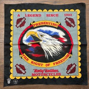 Vintage Harley-Davidson Bandana